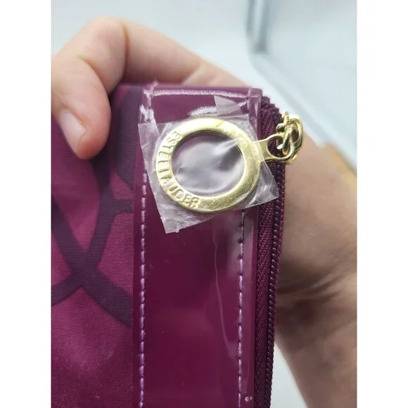 Estee Lauder Makeup/Cosmetic/Travel Pouches Purple x2 - Picture 3 of 9